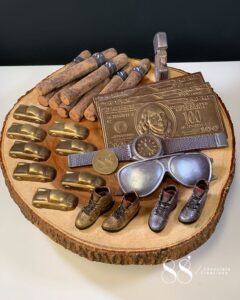 Chocolate platters art