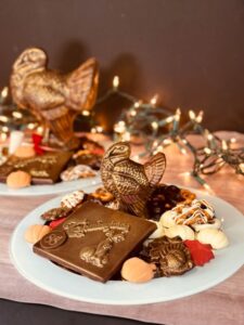 Chocolate platters art