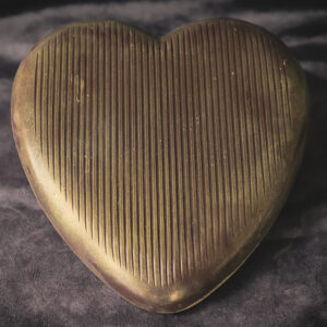 Gold Heart Chocolate